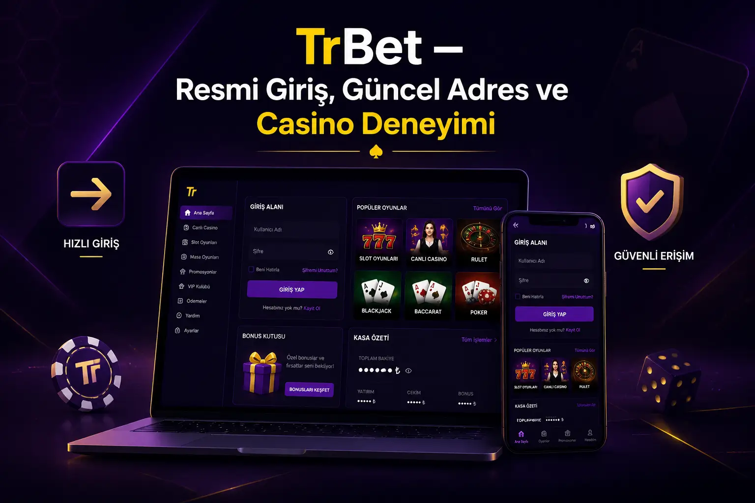 TrBet resmi giris